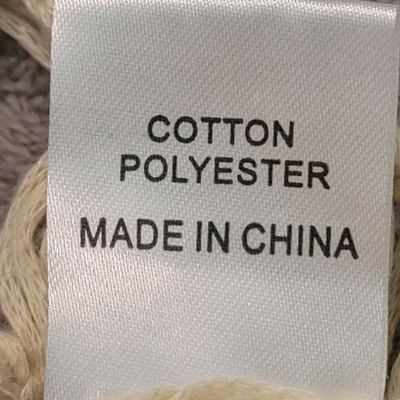 Summer Boho Crochet Mini Skirt Swimsuit Cover Women's Size 8 - Picture 13 of 14